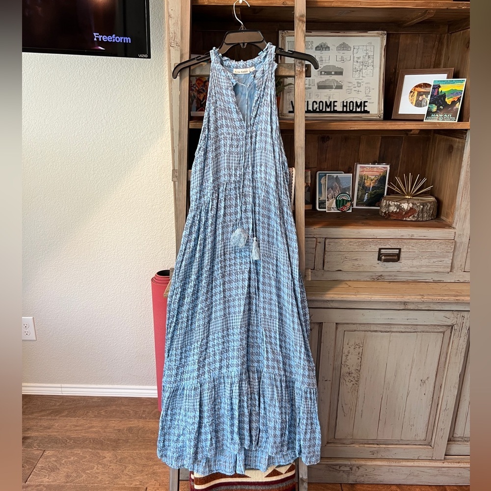 Roller Rabbit Blue Maxi Dress